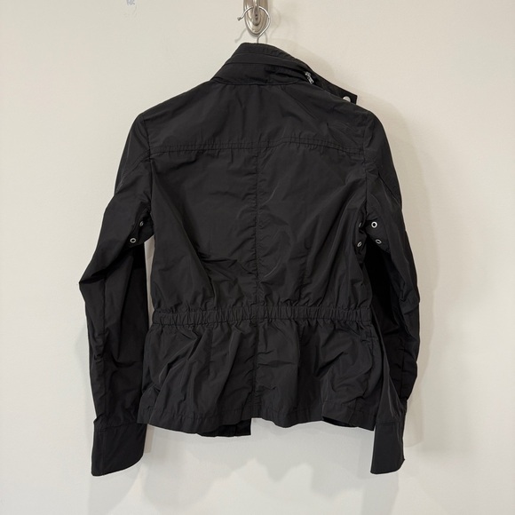 United Colors Of Benetton Black Utility Jacket Size 42 US 6 - Picture 7 of 17